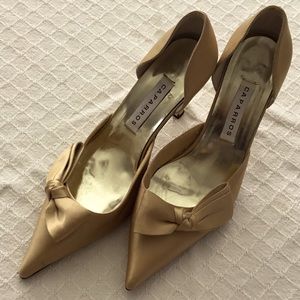 Caparros Heels | Caparros Morgana Satin Heels | Size 8.5 |